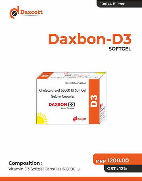 Daxbon-D3  Softgel